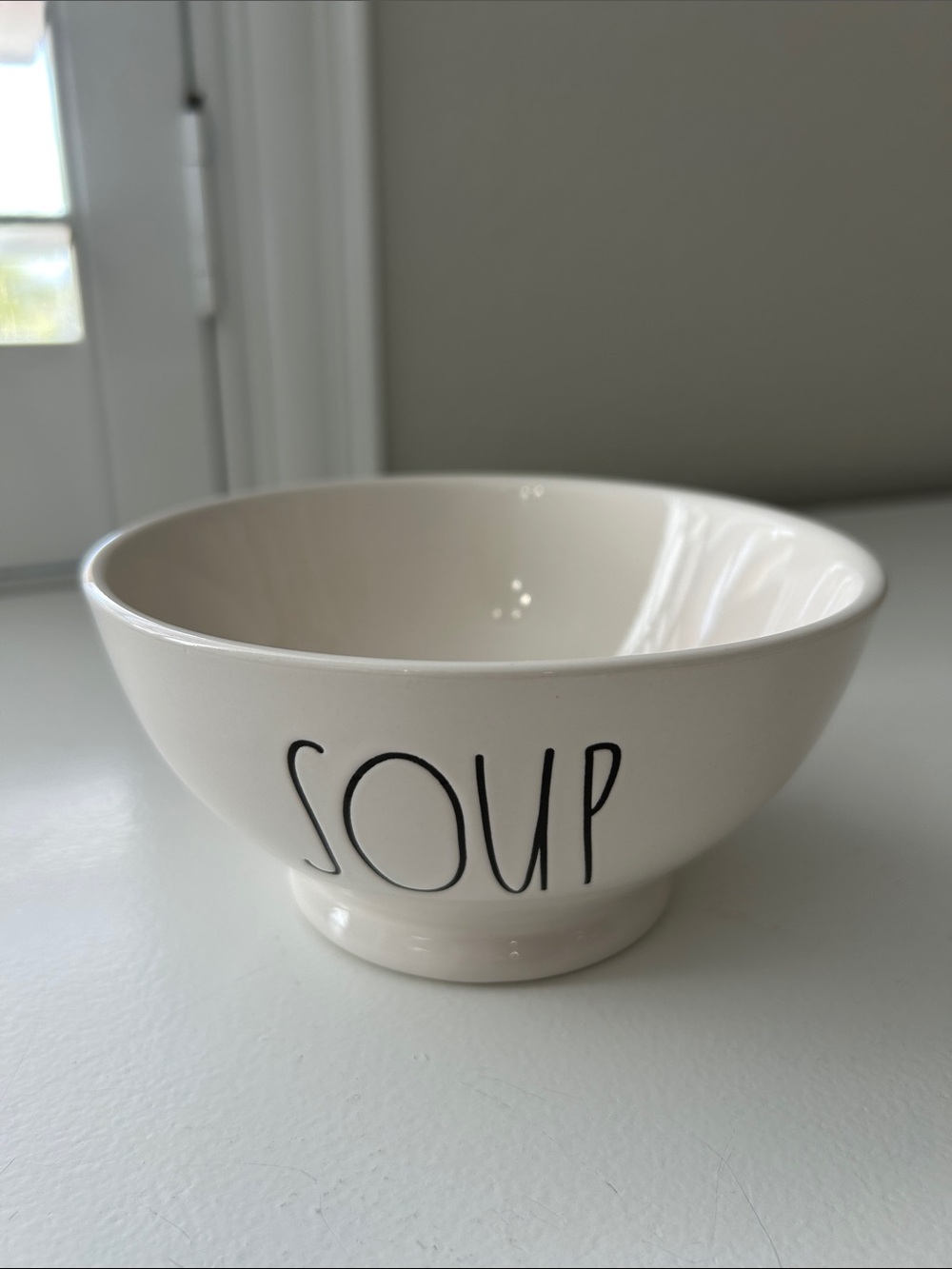 Rae Dunn Cream "SOUP" Ceramic Bowl